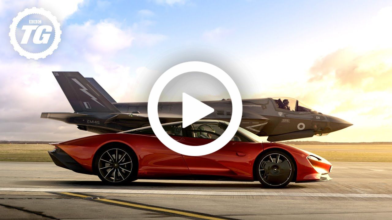 The Ultimate Showdown: McLaren Speedtail vs F-35B Lightning Jet