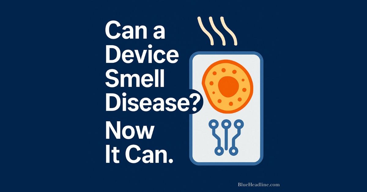 🧠 Future Devices May Sniff Illness in Real-Time—Using Bio-Electronic Cells