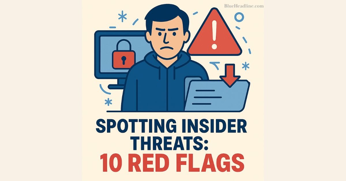🚨 Spotting Insider Threats: 10 Red Flags Tech Companies Can’t Afford to Miss