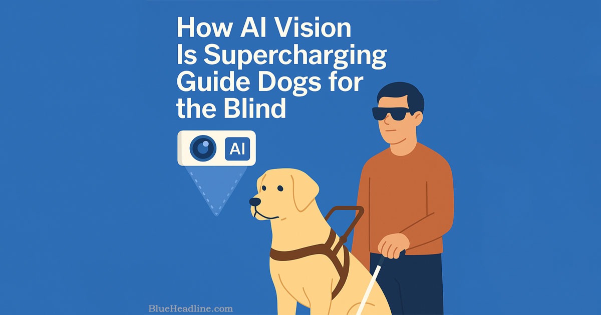 🦮 How AI Vision Is Supercharging Guide Dogs for the Blind 🦮 How AI Vision Is Supercharging Guide Dogs for the Blind