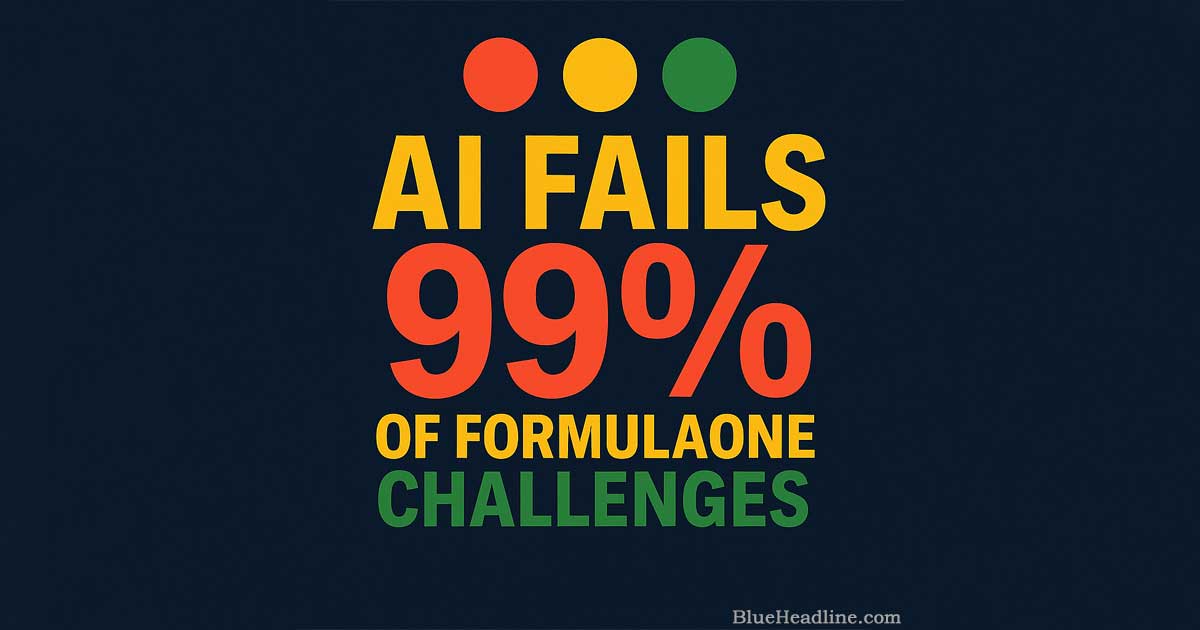 🚦 AI Fails 99% of FormulaOne Challenges—Should We Be Worried? 🚦 AI Fails 99% of FormulaOne Challenges—Should We Be Worried?