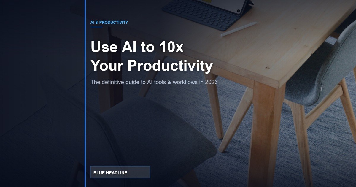How to Use AI for Productivity in 2026: Real Workflows That Actually Save Time How to Use AI for Productivity in 2026: Real Workflows That Actually Save Time