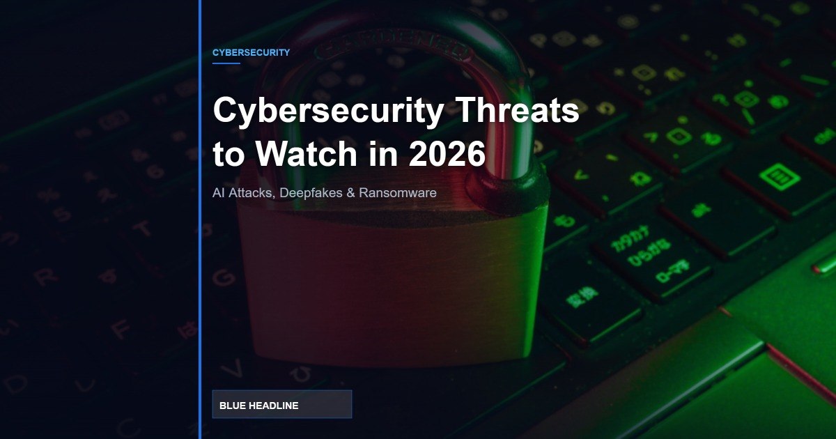 Cybersecurity Threats to Watch in 2026: AI Attacks, Deepfakes, Ransomware and More
