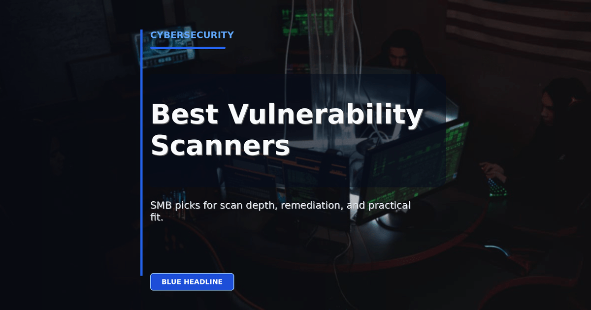 Best Vulnerability Scanners for Small Businesses in 2026