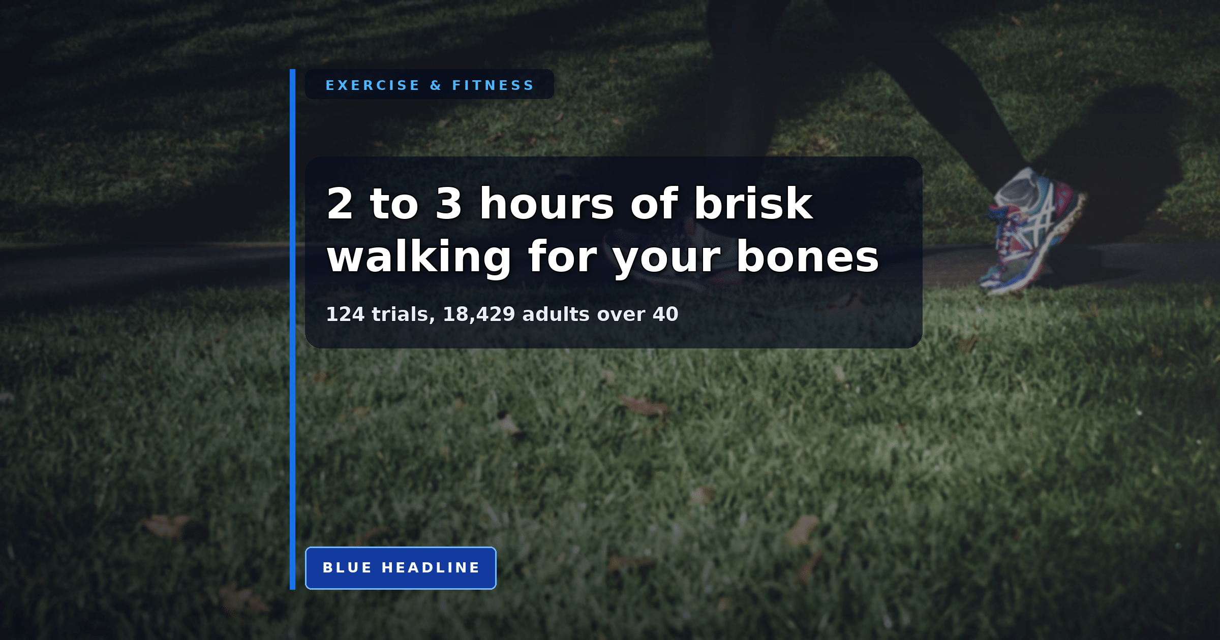 2 to 3 Hours of Brisk Walking a Week Can Slow Bone Loss After 40 2 to 3 Hours of Brisk Walking a Week Can Slow Bone Loss After 40