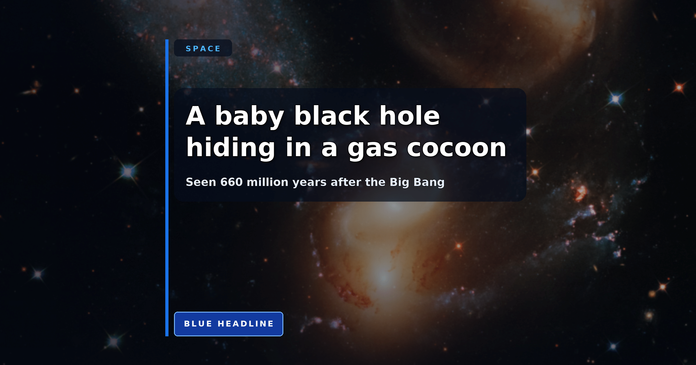 No Star Can Make This Light. A Black Hole in a Gas Cocoon Can