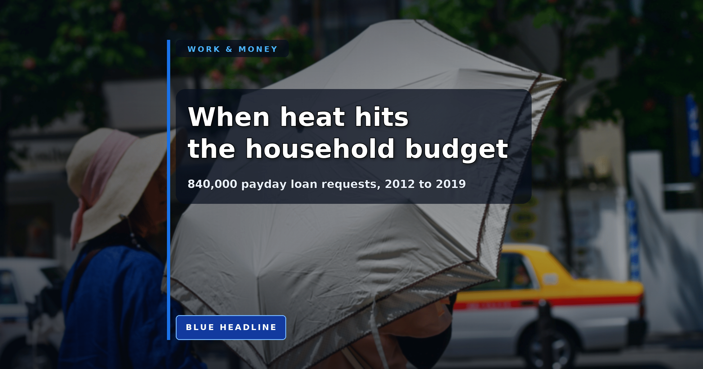 Hot Days Sent More People Looking for Payday Loans, and Fewer Got Them Hot Days Sent More People Looking for Payday Loans, and Fewer Got Them