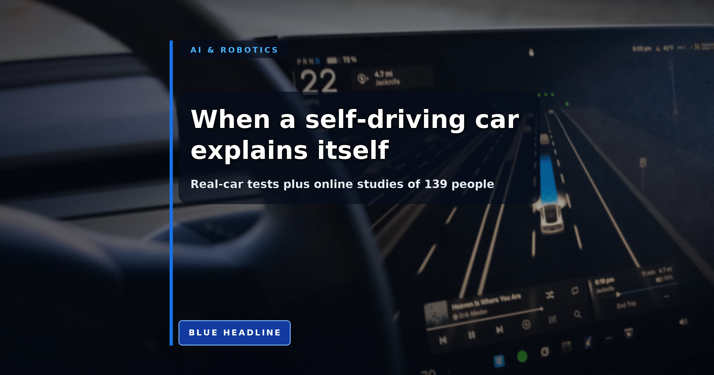This Self-Driving Car Braked for a Car That Wasn’t There. Then It Explained Why This Self-Driving Car Braked for a Car That Wasn’t There. Then It Explained Why