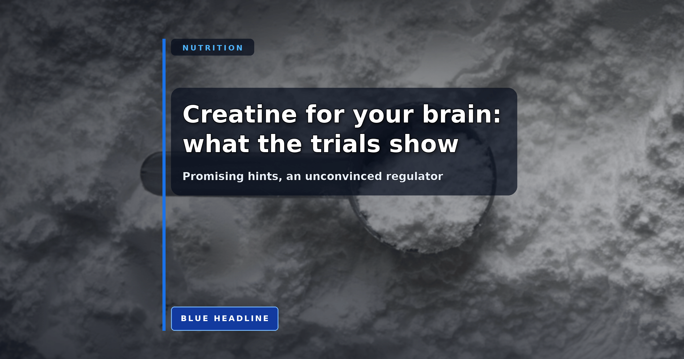 One Creatine Dose Eased Sleep-Loss Fog by Up to 12%