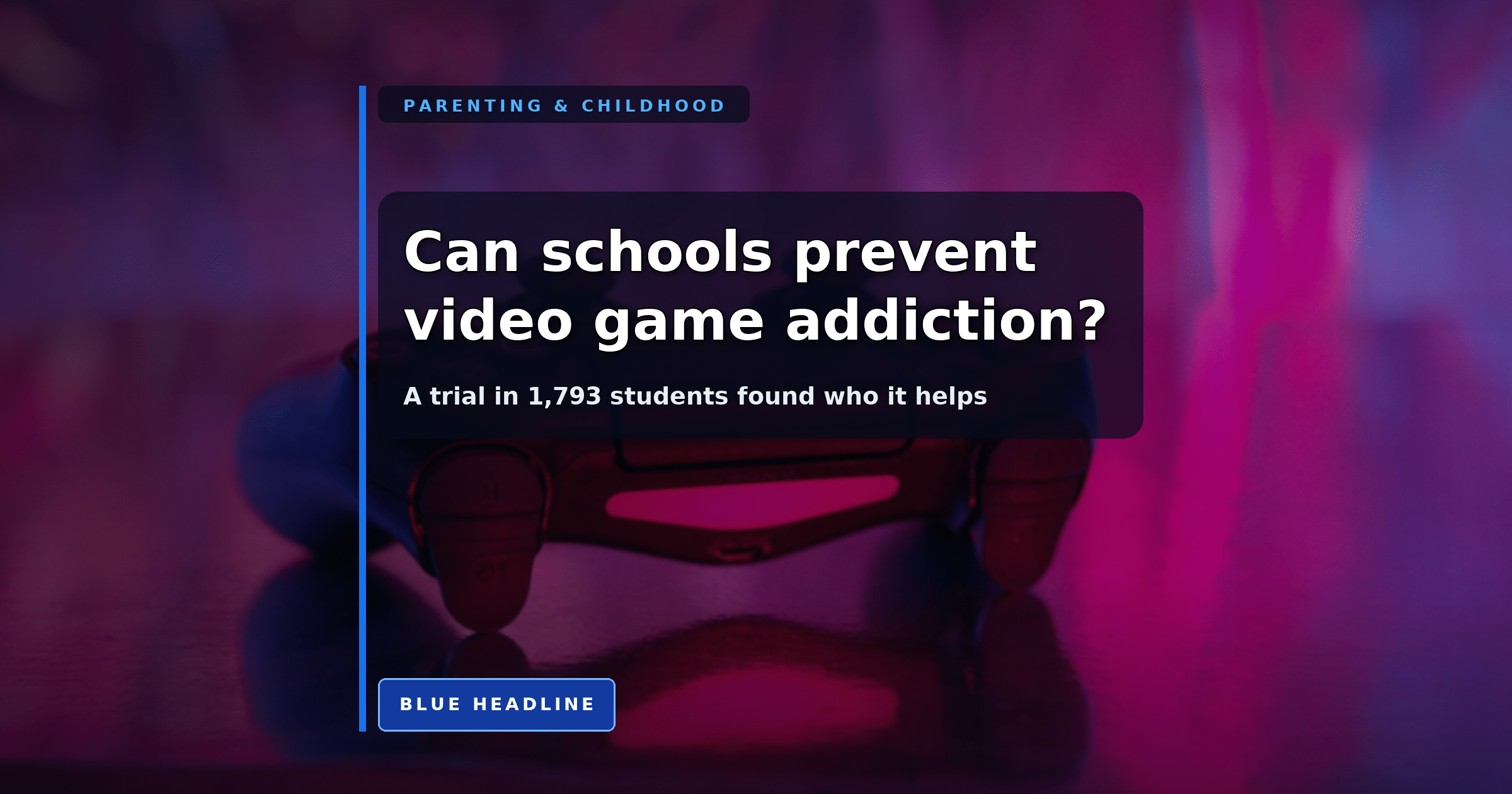 A 4-Session School Course Cut Gaming Symptoms in High-Risk Teens